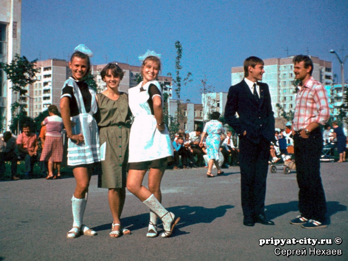 Выпускны ў Прыпяці да аварыі на ЧАЭС